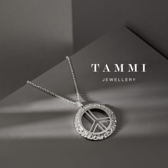 Peace rauhanmerkkiriipus - Tammi Jewellery
