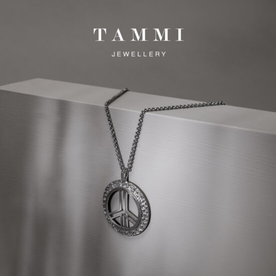 Peace rauhanmerkki - Tammi Jewellery